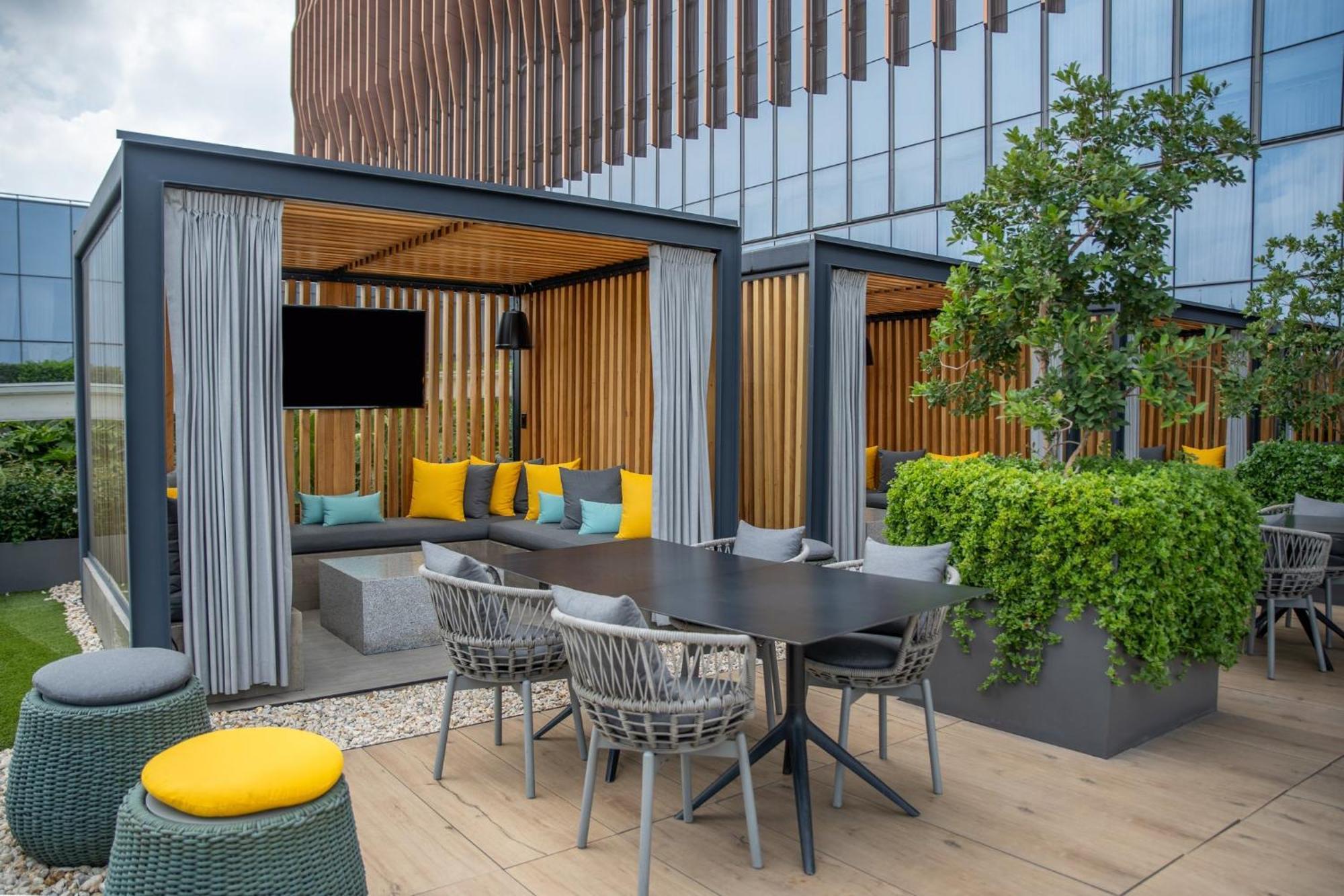 Fiesta Americana Viaducto Aeropuerto 멕시코 시 외부 사진 The Sky Bar
