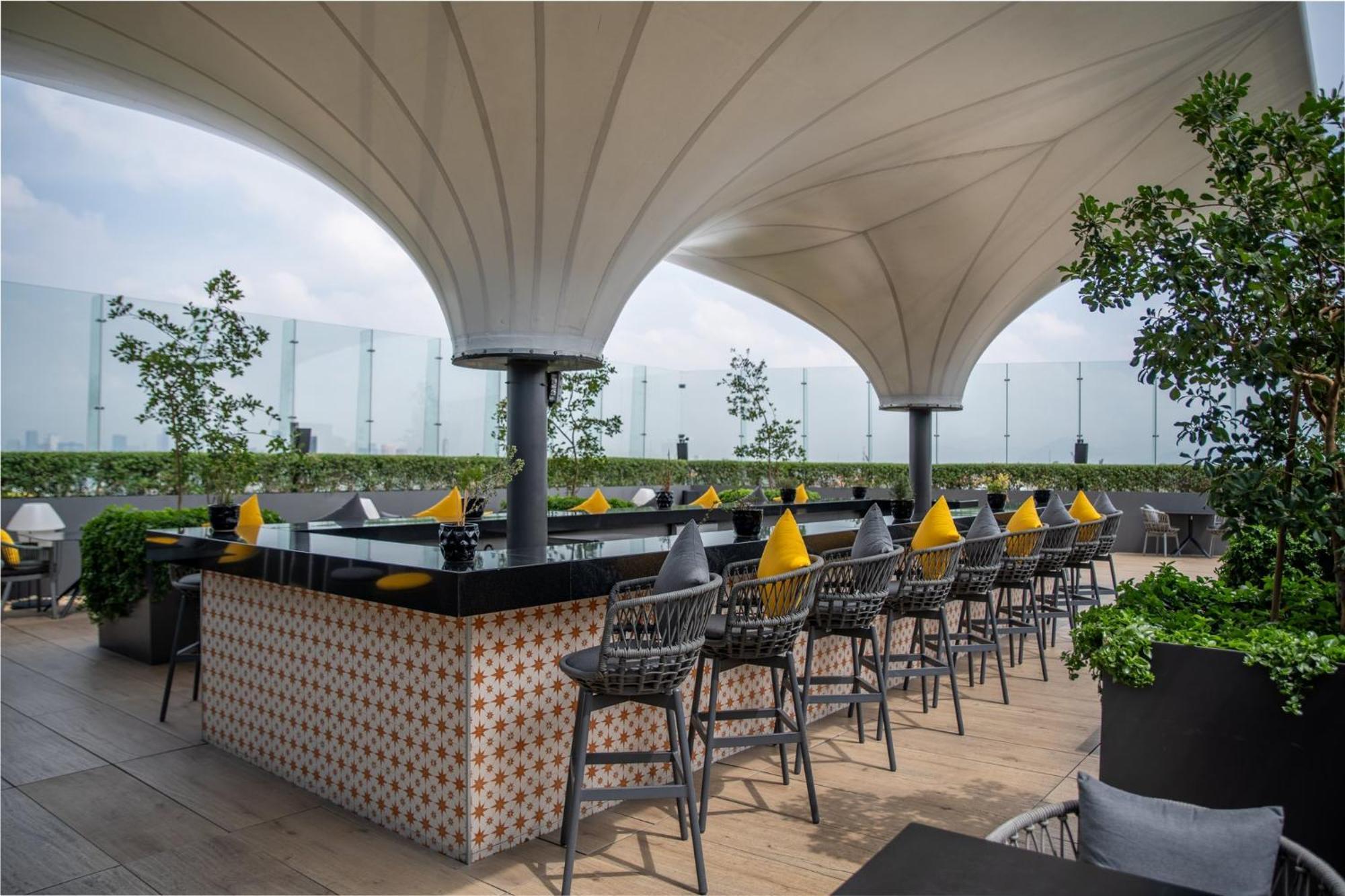 Fiesta Americana Viaducto Aeropuerto 멕시코 시 외부 사진 The Bar